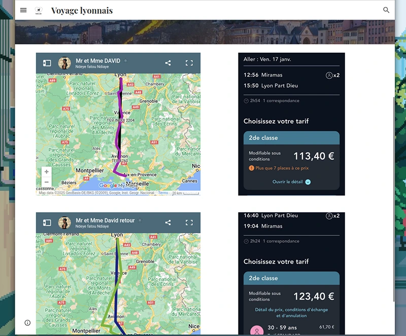 Dossier de SAE transport ferroviaire environnement connecté BUT MLT